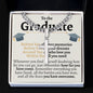 Graduate Cross Cuban Necklace - Love You This Much