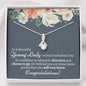 Graduation Young Lady Alluring Beauty Necklace - Love You This Much