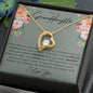Granddaughter Forever Love Necklace - Love You This Much