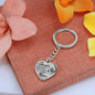 Granddaughter (Love Grandma) Heart Keychain - Love You This Much