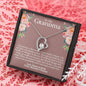 Grandma (Baby Shower) Forever Love Necklace - Love You This Much