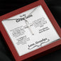 Grandson (From Grandpa) Cross Necklace - Love You This Much