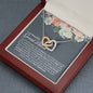 Great Aunt Interlocking Hearts Necklace - Love You This Much