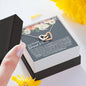 Great Aunt Interlocking Hearts Necklace - Love You This Much