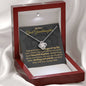 Great Granddaughter Love Knot Necklace - Love You This Much