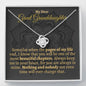 Great Granddaughter Love Knot Necklace - Love You This Much