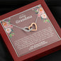 Great Grandma To Be Interlocking Hearts Necklace - Love You This Much