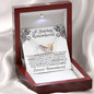 Grieving Wife A Journey Remembered Interlocking Hearts Necklace - Love You This Much