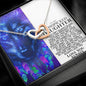 Handpicked Daughter (Wolf) Interlocking Hearts Necklace - Love You This Much