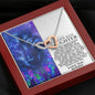 Handpicked Daughter (Wolf) Interlocking Hearts Necklace - Love You This Much