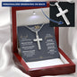 Happy 30th Birthday Cross Necklace - Love You This Much