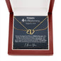 Happy 4th Anniversary Everlasting Love Necklace - Love You This Much