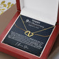 Happy 9th Anniversary Everlasting Love Necklace - Love You This Much