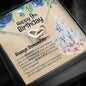 Happy 9th Birthday Interlocking Hearts Necklace - Love You This Much