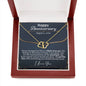 Happy Anniversary Everlasting Love Necklace - Love You This Much