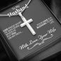 Husband (God Knew) Cross Necklace - Love You This Much