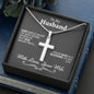 Husband (God Knew) Cross Necklace - Love You This Much
