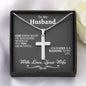 Husband (God Knew) Cross Necklace - Love You This Much