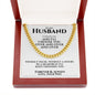 Husband I choose You Cuban Chain Necklace - Love You This Much