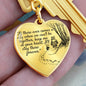 If There Ever Heart Keychain - Love You This Much
