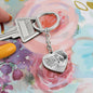 If There Ever Heart Keychain - Love You This Much