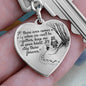 If There Ever Heart Keychain - Love You This Much