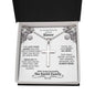 In Memory of Your Sister Cross Necklace - Love You This Much