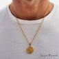 In Memory of Your Son Compass Necklace - Love You This Much
