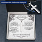 Journey Remembered Ball Chain Cross Necklace - Love You This Much