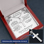 Journey Remembered Ball Chain Cross Necklace - Love You This Much