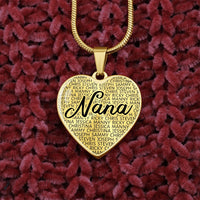 Thumbnail for Matching Grandkids Heart Necklace - Love You This Much