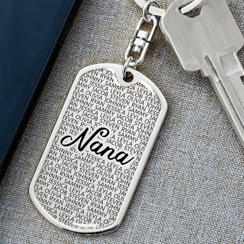 Matching Grandkids Keychain - Love You This Much