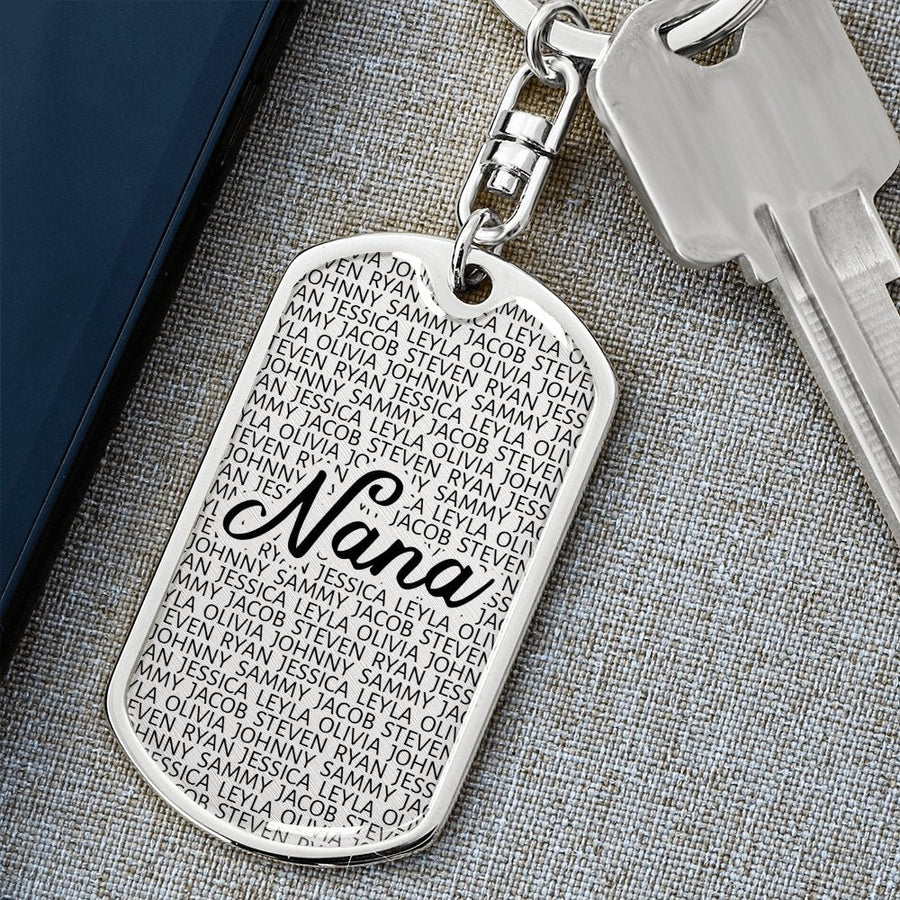 Matching Grandkids Keychain - Love You This Much