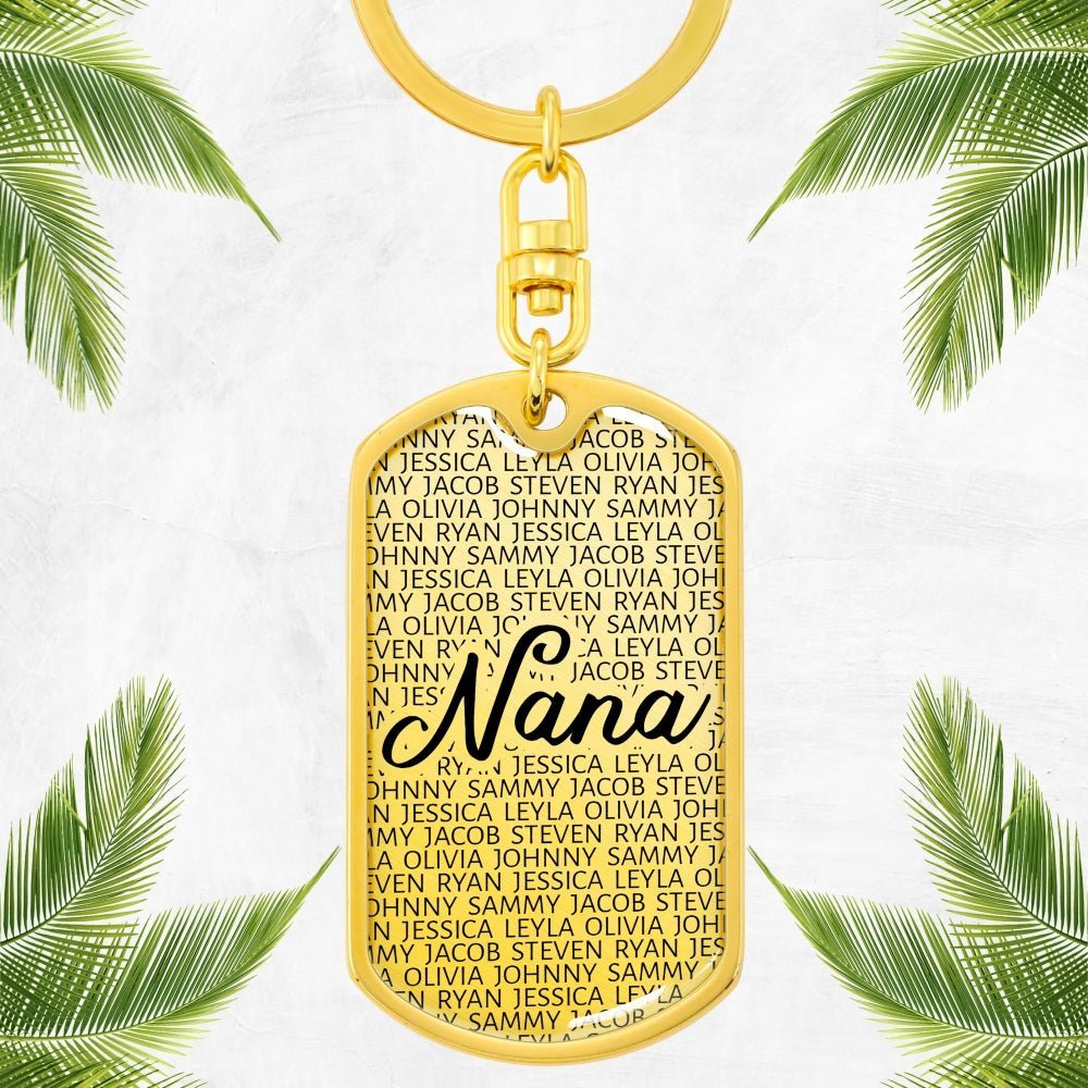 Matching Grandkids Keychain - Love You This Much