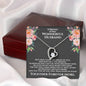 Memory of Husband (Mahogany) Forever Love Necklace - Love You This Much