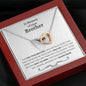 Memory of Your Brother Interlocking Hearts Necklace - Love You This Much