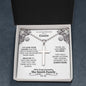 Memory of your Cousin Cross Necklace - Love You This Much