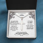 Memory of your Father Cross Necklace - Love You This Much