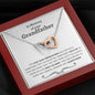 Memory of Your Grandfather Interlocking Hearts Necklace - Love You This Much