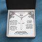 Memory of your Son Cross Necklace - Love You This Much