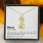 Mom Definition Giraffe Necklace - Love You This Much