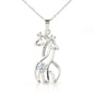 Mom Definition Giraffe Necklace - Love You This Much