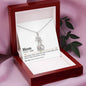 Mom Definition Giraffe Necklace - Love You This Much