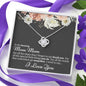 Mom Mom Love Knot Necklace - Love You This Much