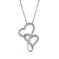 Mommy (Baby to Mom) Intertwined Hearts Necklace - Love You This Much