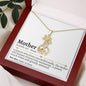 Mother Definition Giraffe Necklace - Love You This Much