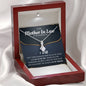 Mother In Law on Wedding Day (From Groom) Alluring Beauty Necklace - Love You This Much