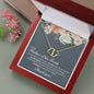 Mother of the Bride Solid Gold Necklace - Love You This Much
