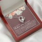 Mother of the Groom Forever Love Necklace - Love You This Much