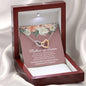 Mother of Twins Interlocking Hearts Necklace - Love You This Much